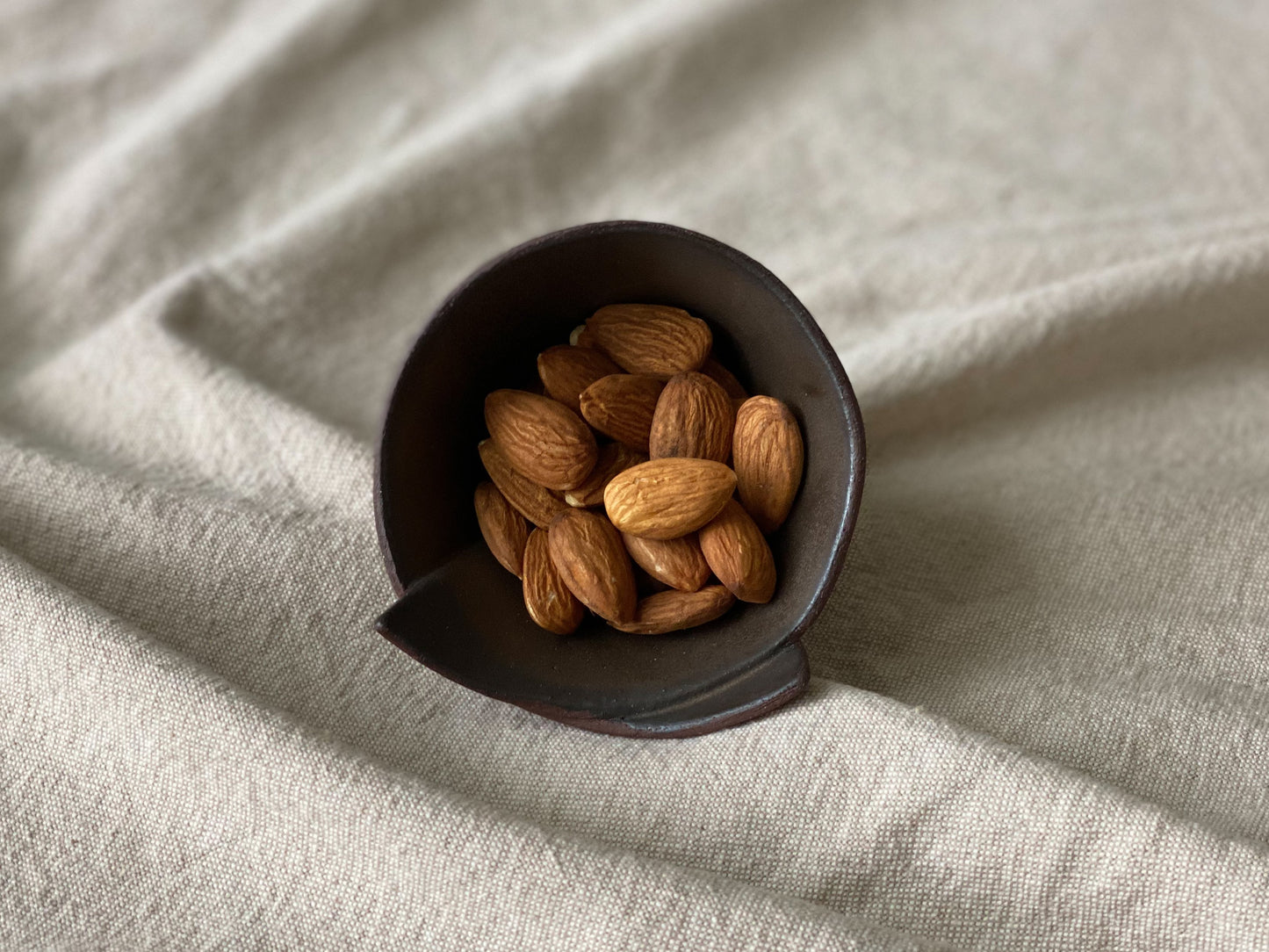 Mini Red Stoneware Snack Bowl