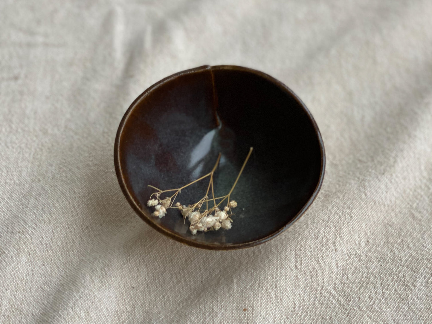 Small Stoneware Sauce Dish