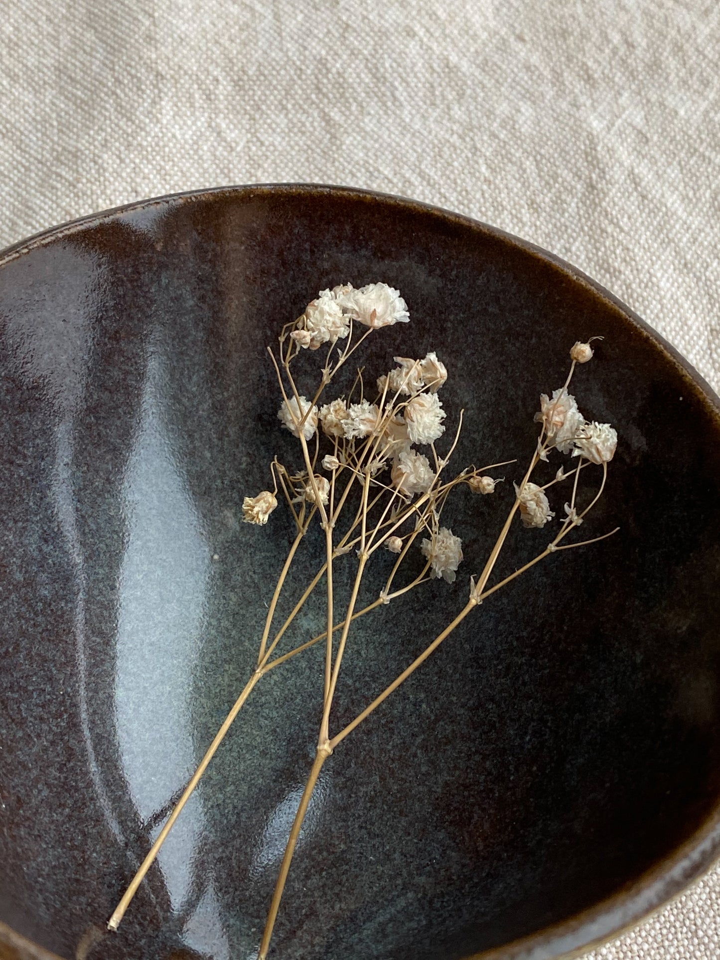 Small Stoneware Sauce Dish