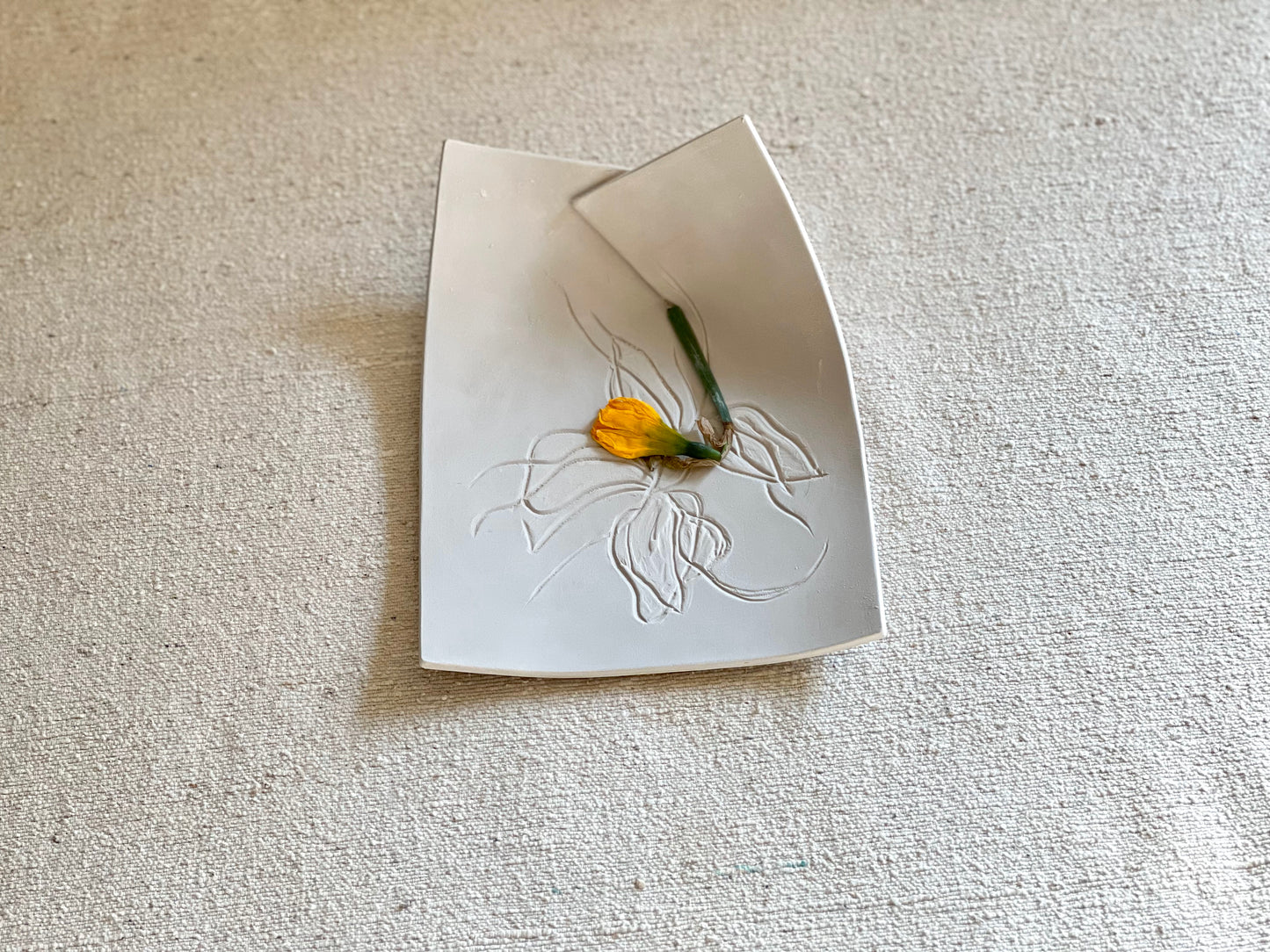 Ceramic Tutorial Video No. 1 - Step by Step Guide on How to Make a Rectangular Cut and Fold Plate