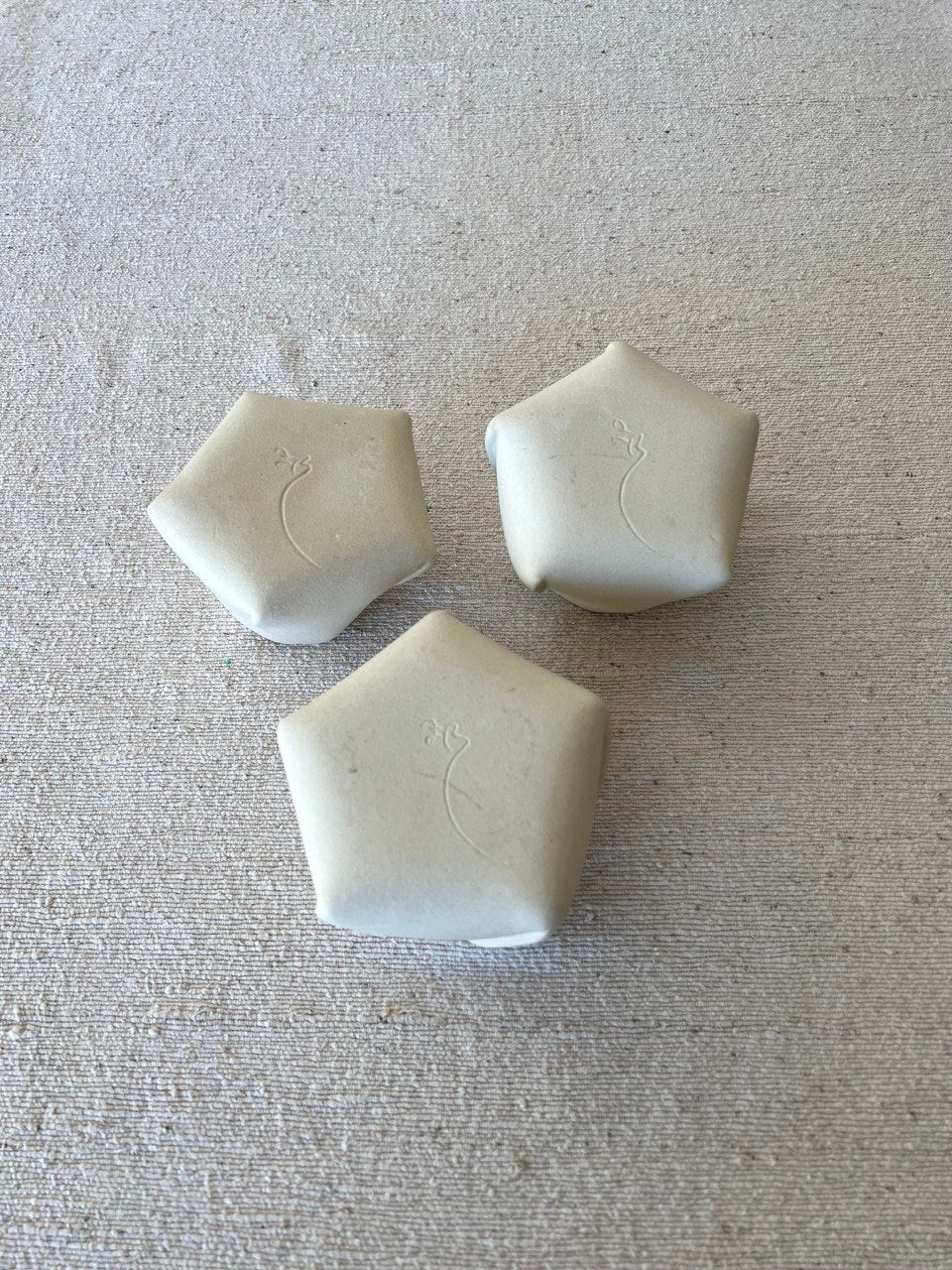 Set of 3, 4" Planters