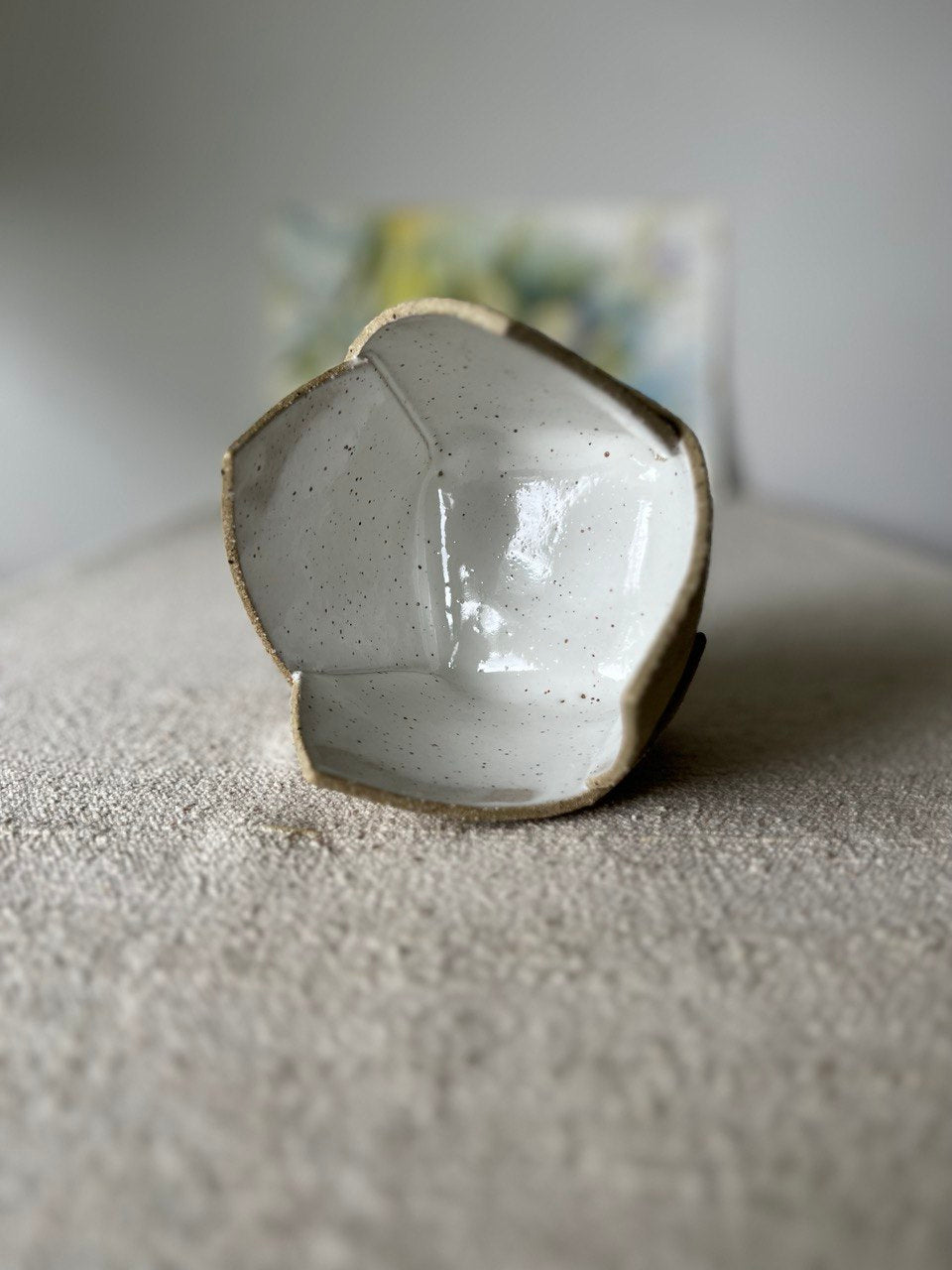 * Medium Beige Planter