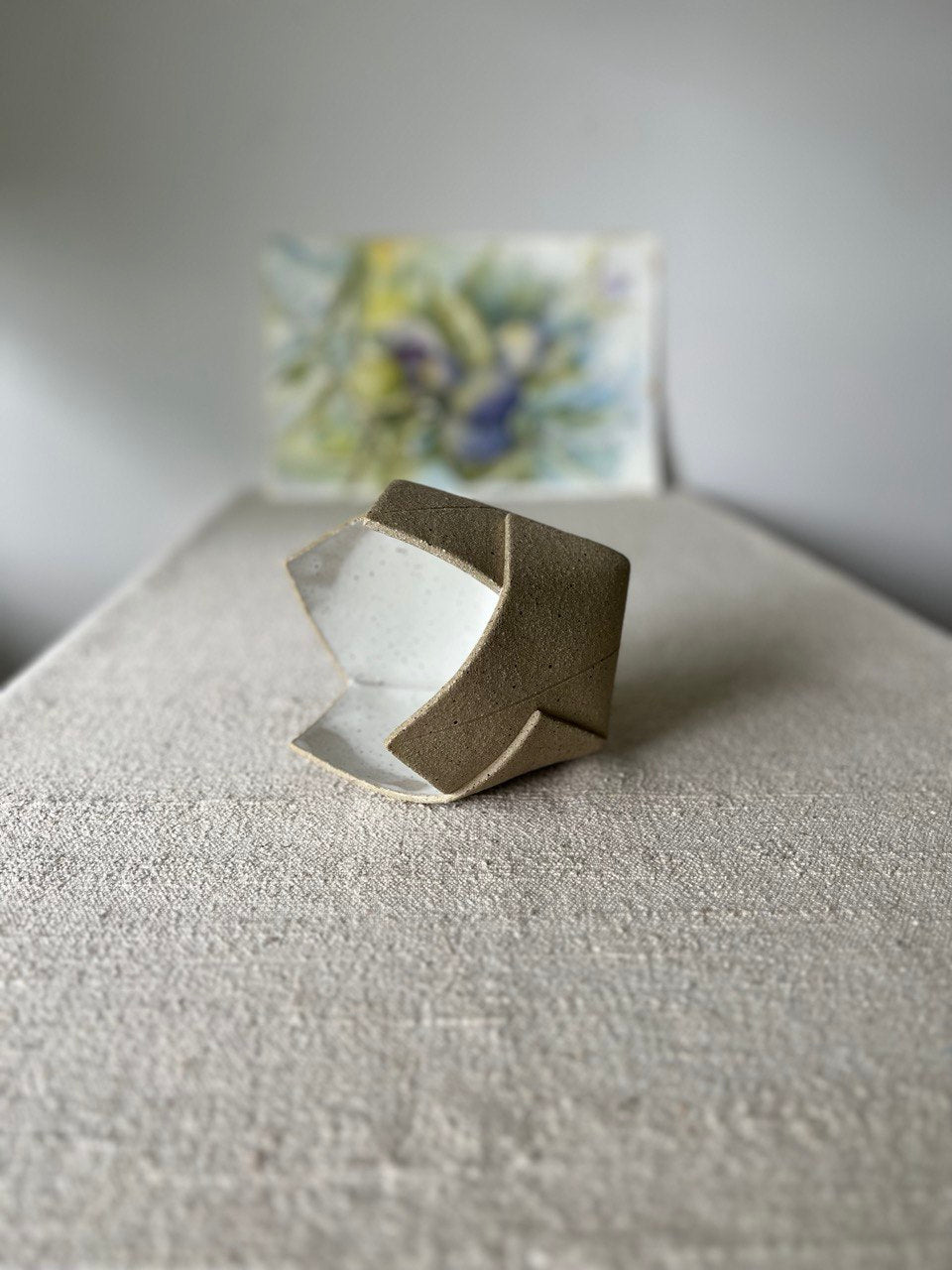 * Medium Beige Planter