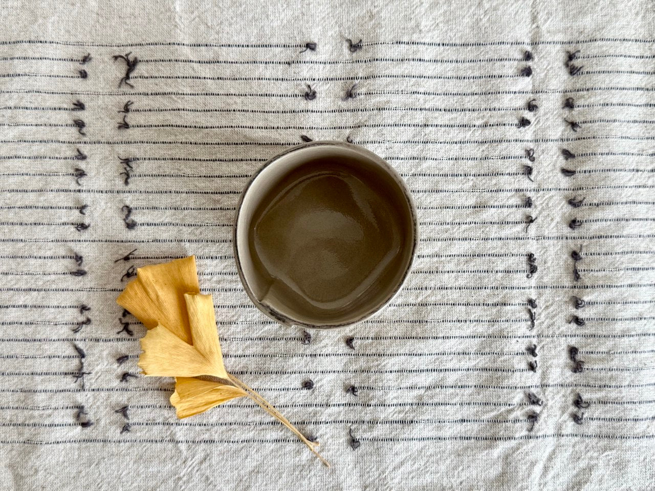 Striped Yunomi | 8 oz