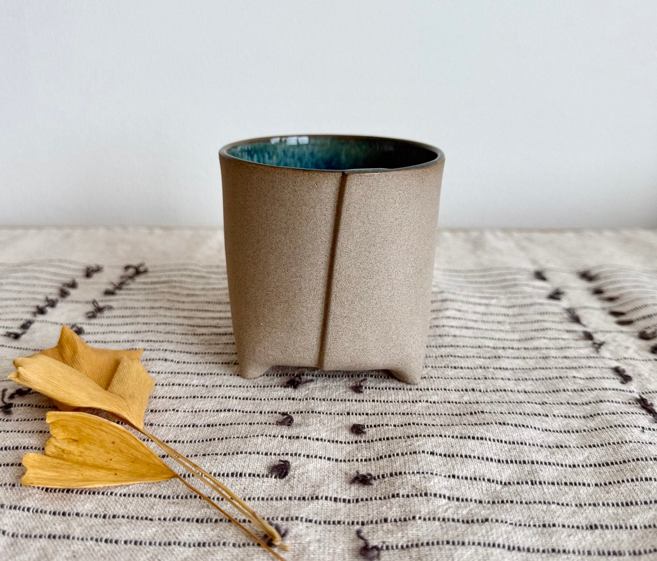 *Turquoise T4 Yunomi | 8 oz