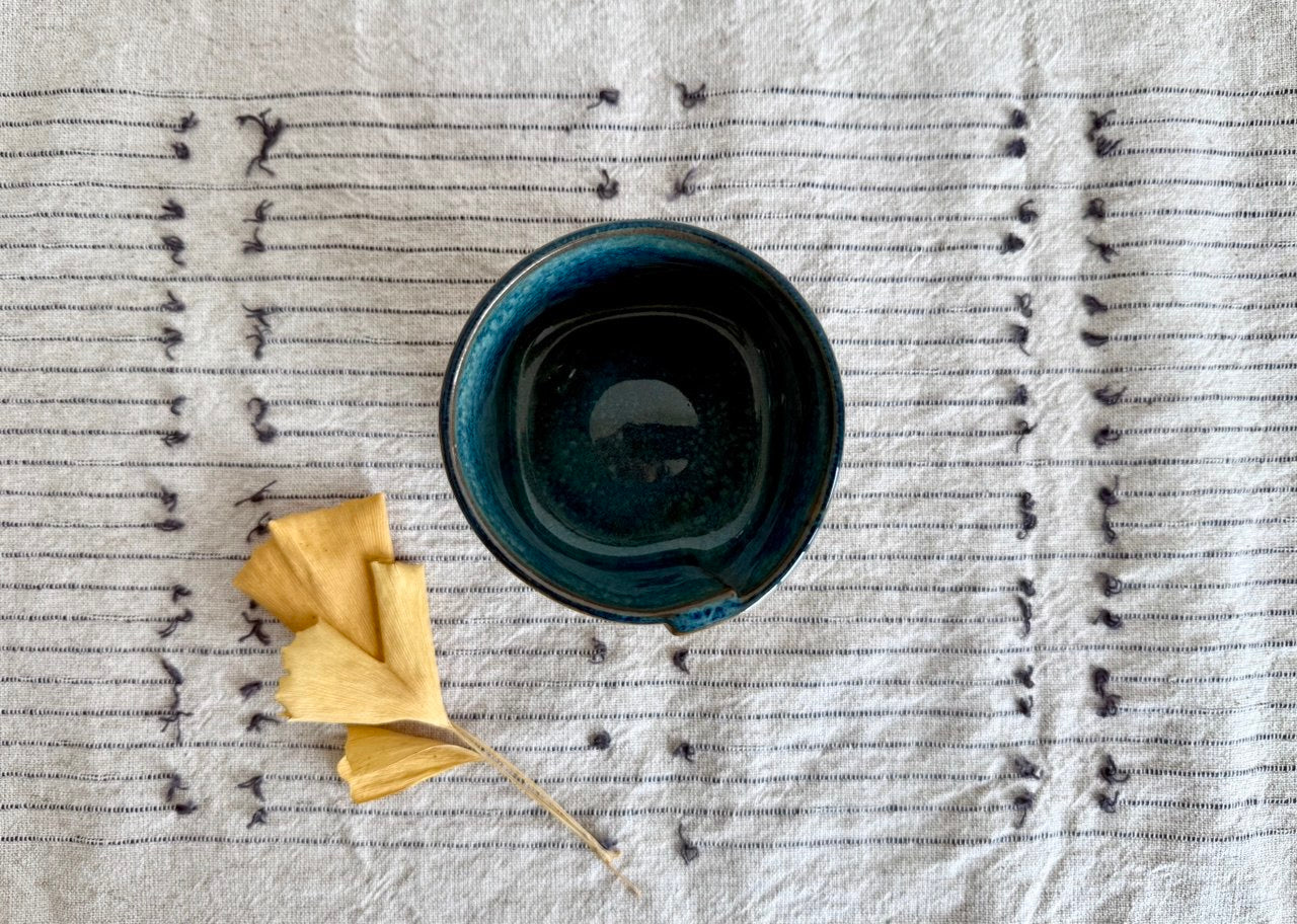 *Turquoise T4 Yunomi | 8 oz