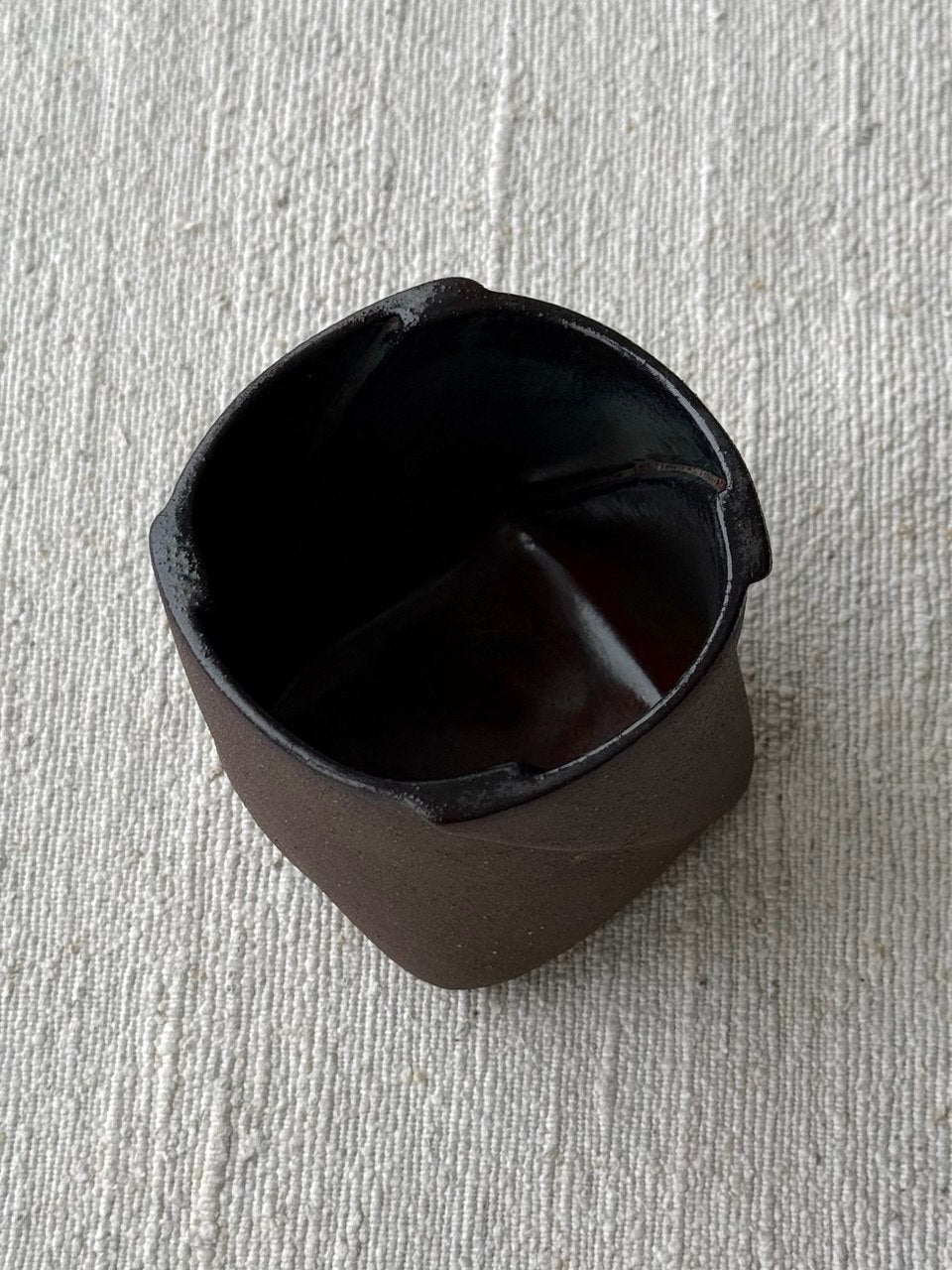 Burnt Umber and Deep Red Tumbler | 10 oz
