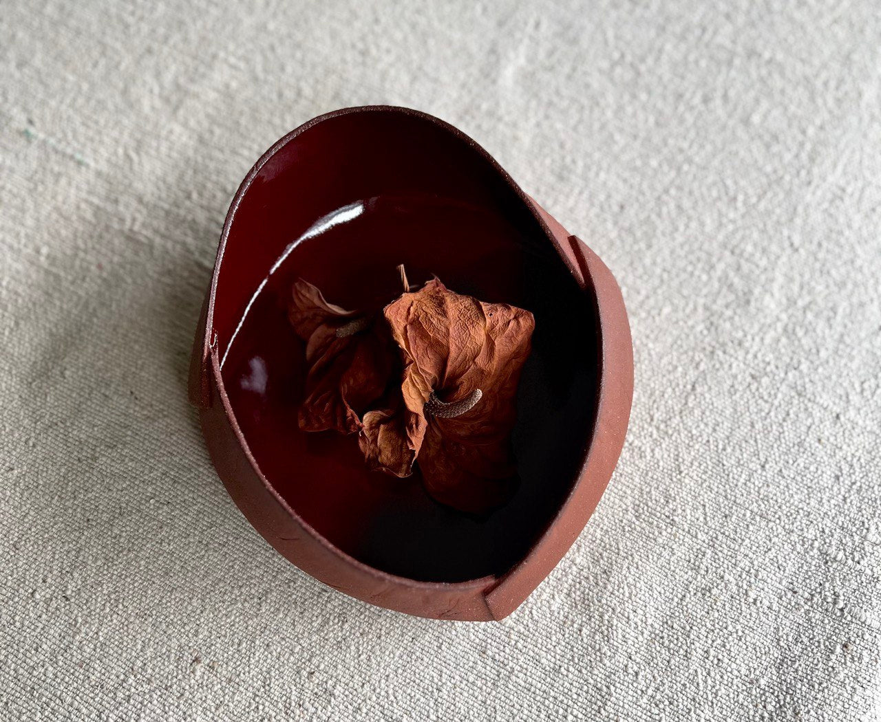 7 1/2" Red Bowl