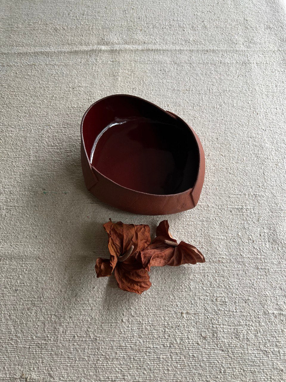 7 1/2" Red Bowl