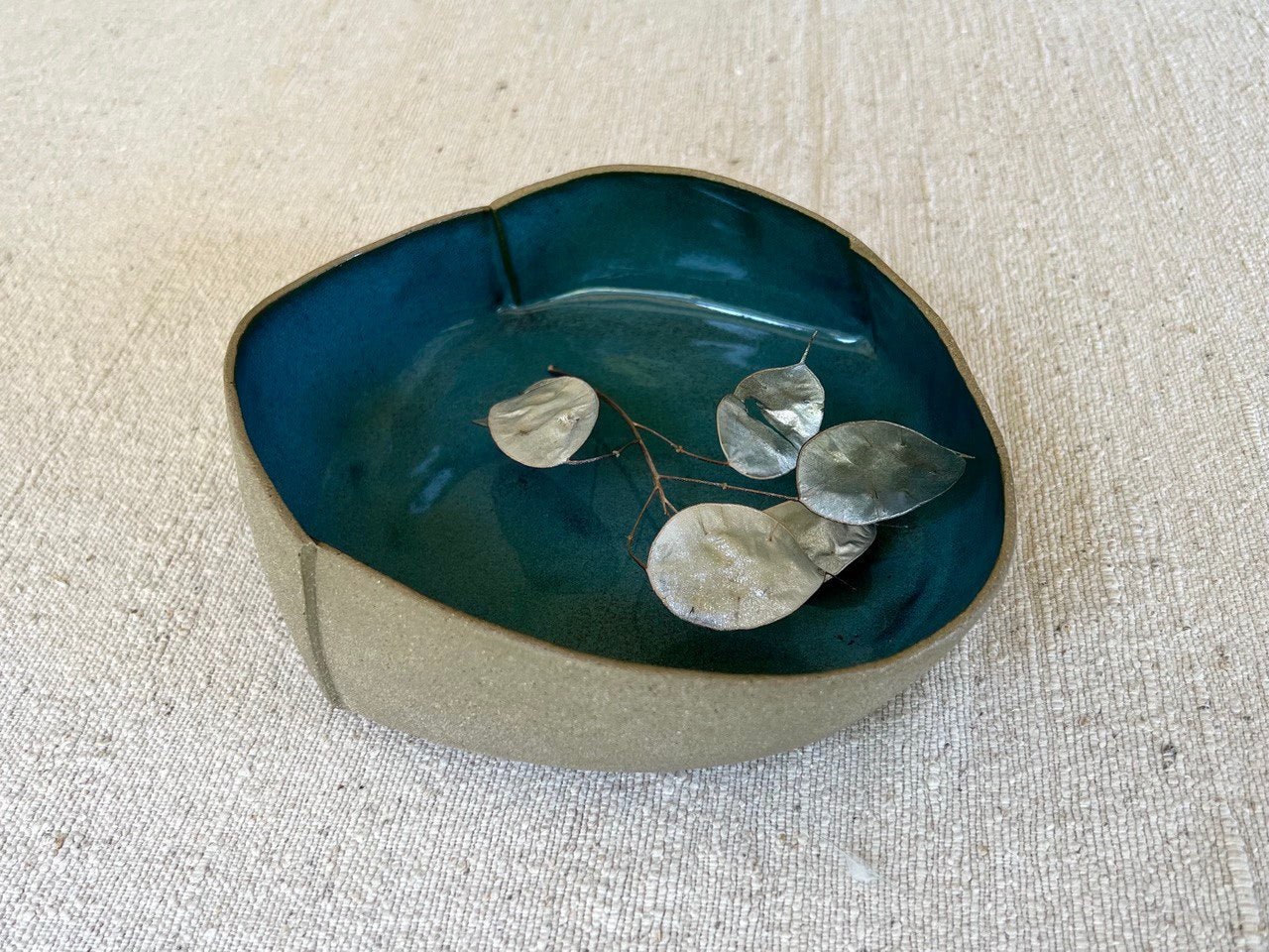 * 8" Blue Bowl