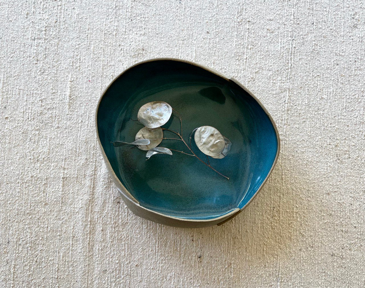 * 8" Blue Bowl