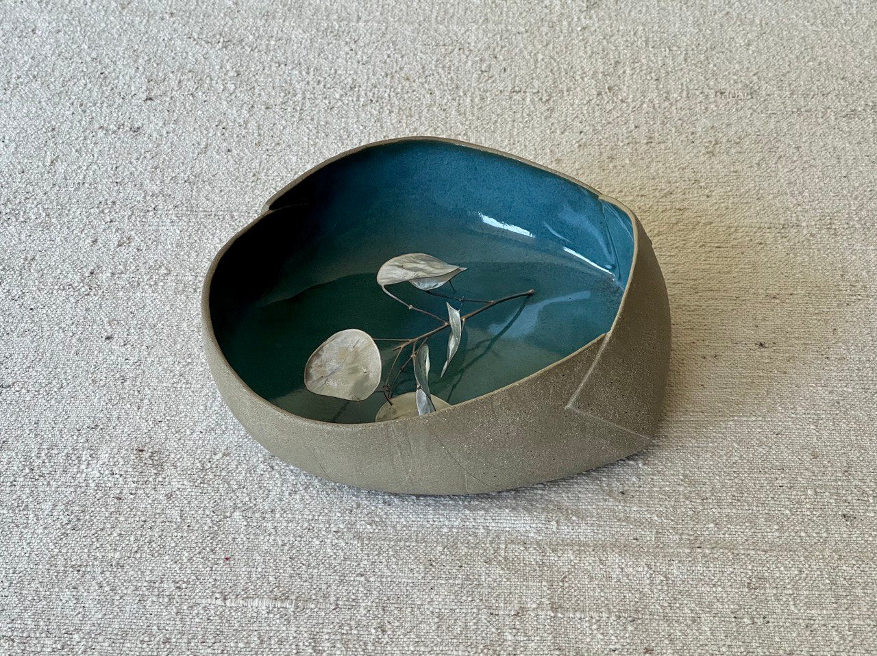 * 8" Blue Bowl