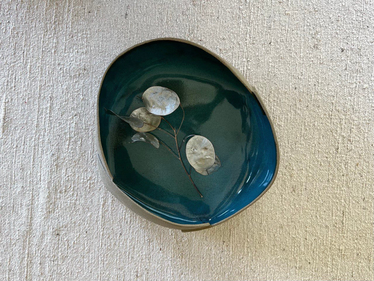 * 8" Blue Bowl