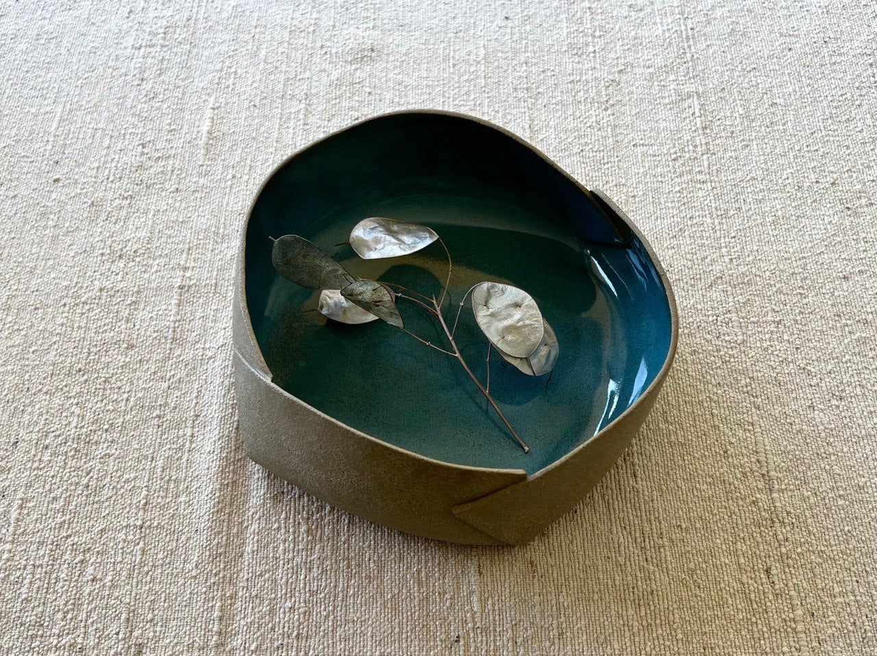 * 8" Blue Bowl
