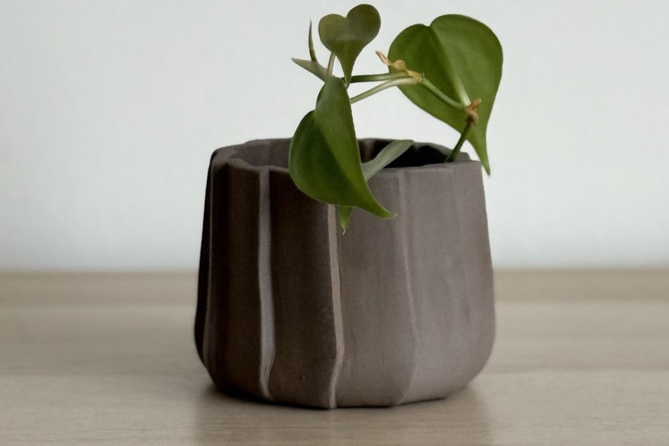 Set of 2 Cut & Fold Tumbler/ Vase Templates (No. 22)
