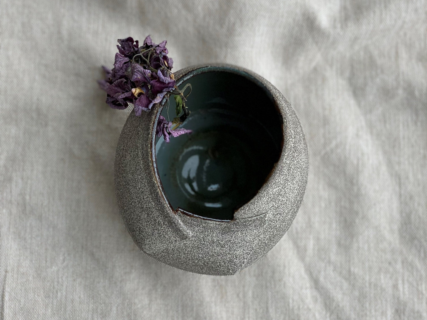 3" Mini Grey Bud Vase