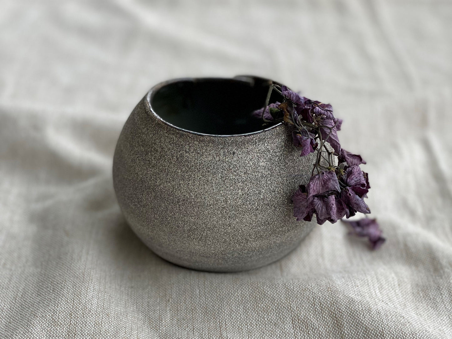 3" Mini Grey Bud Vase
