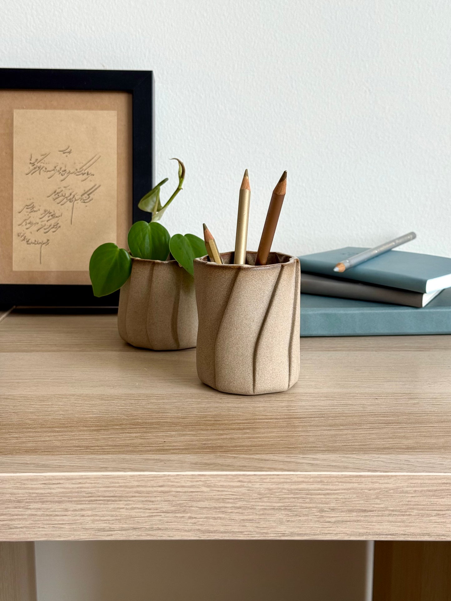 Set of 2 Cut & Fold Tumbler/ Vase Templates (No. 22)