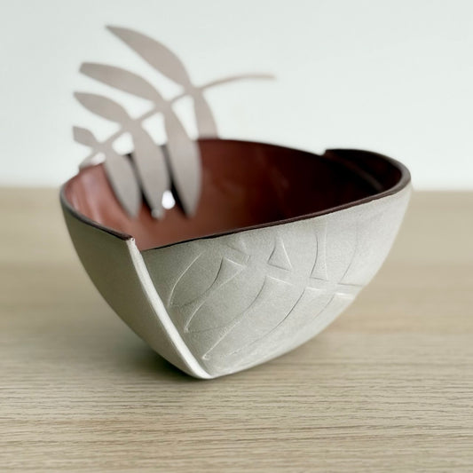 Ceramic Tutorial Video No: 15 - Step by Step Guide on How to Make a Cut & Fold Bowl (2 cuts)