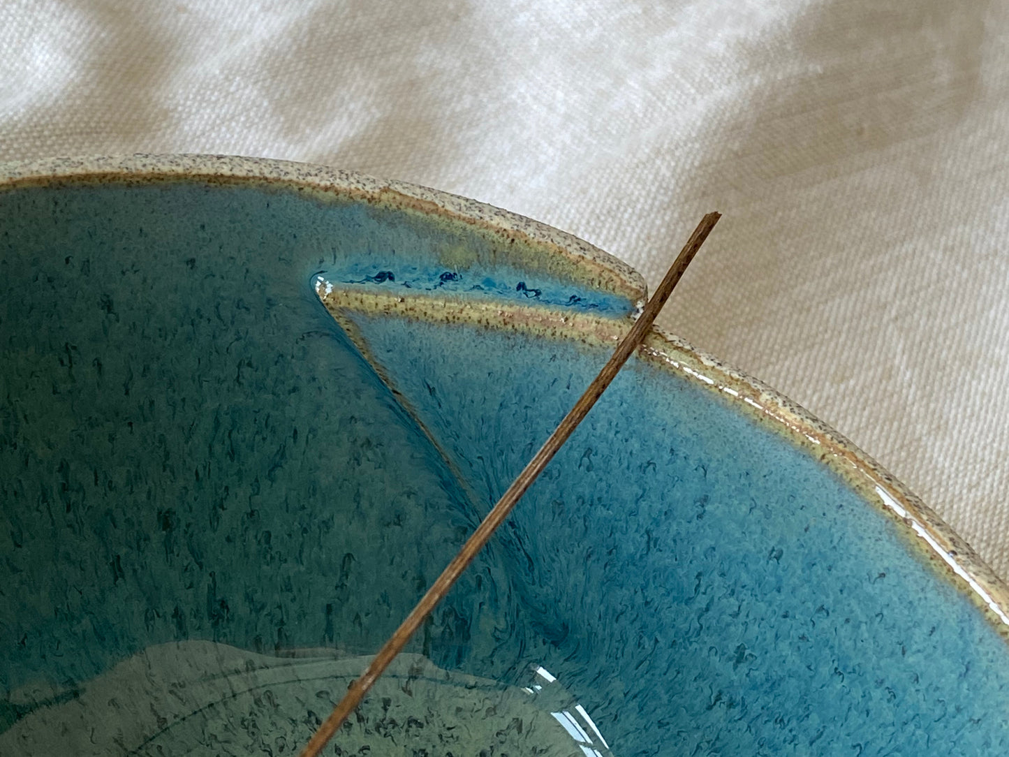 Blue Stoneware Bowl