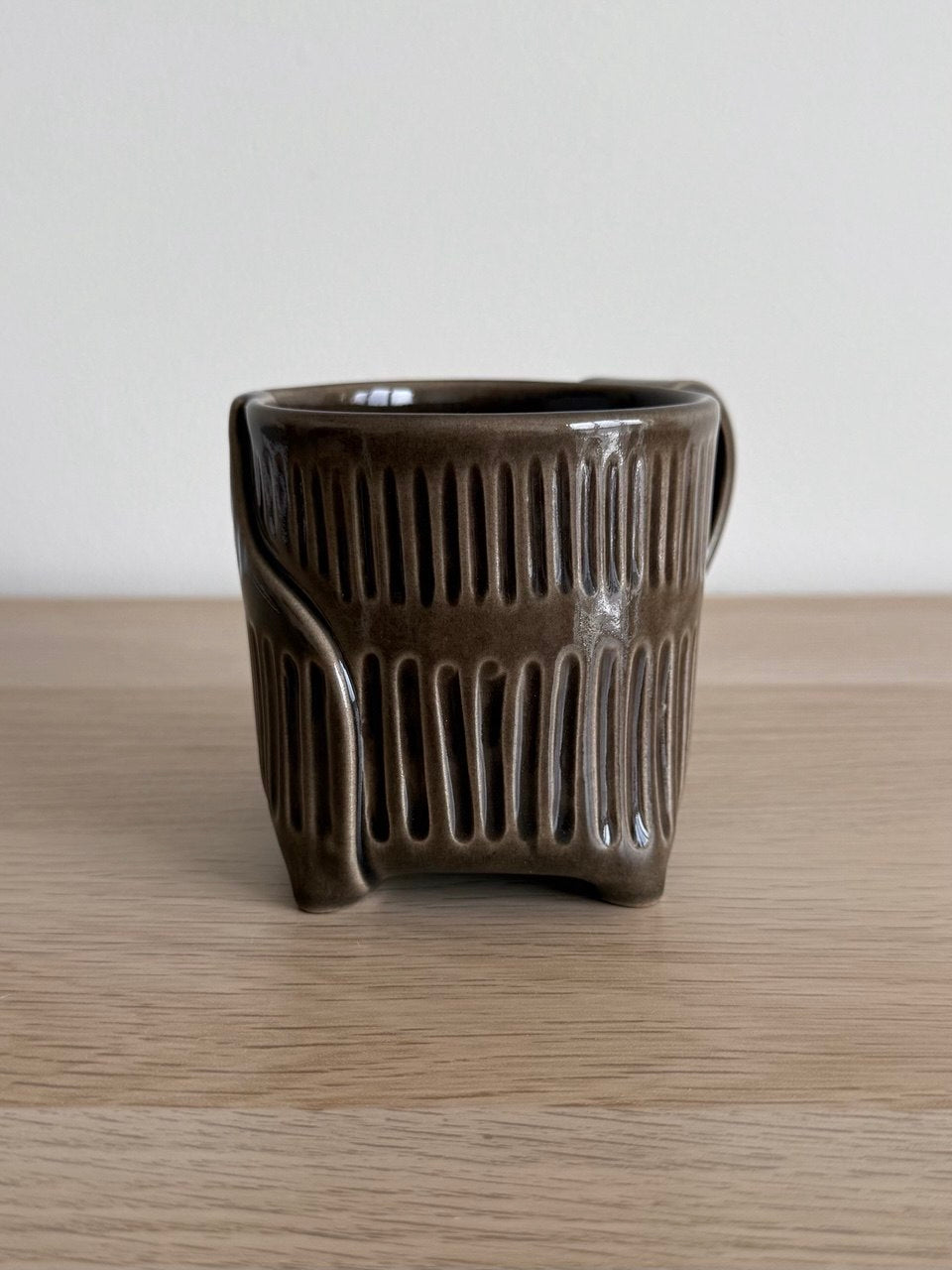 Fluted Smoke Mug | 11oz
