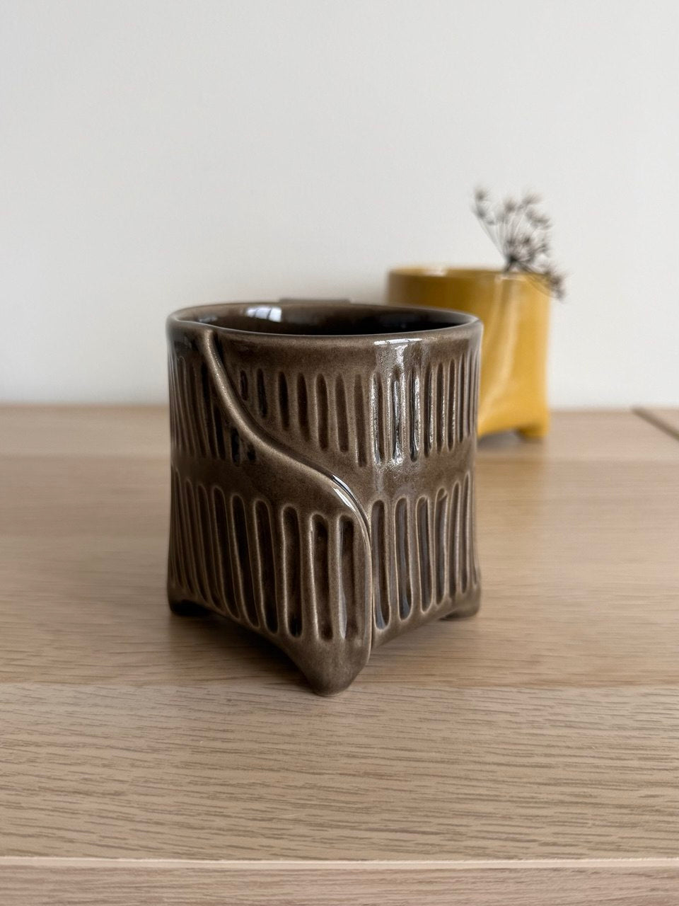Fluted Smoke Mug | 11oz