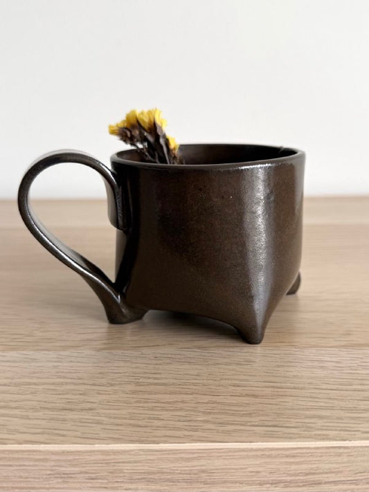Metallic Wavy Mug | 8oz