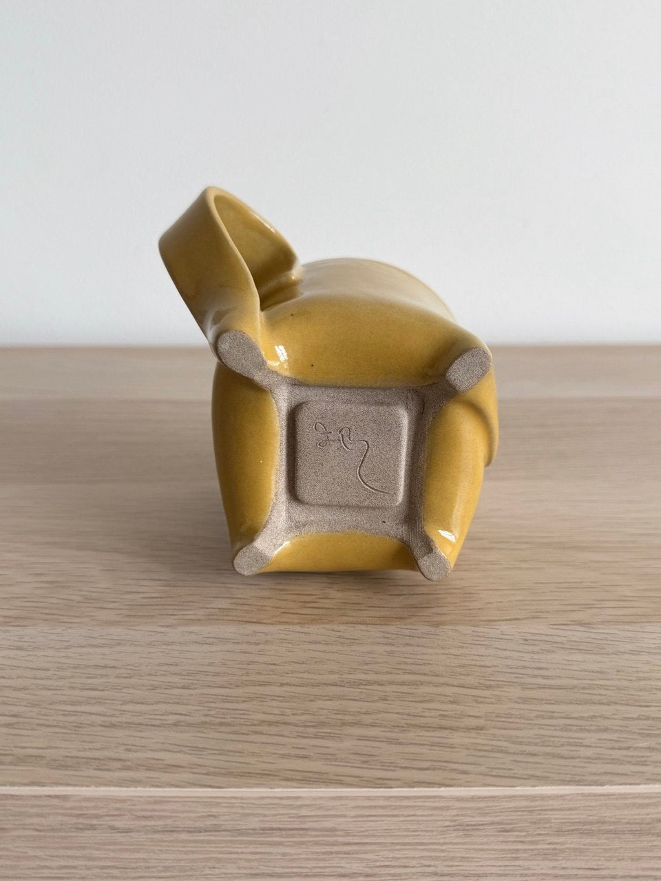 Yellow Mug/ Teacup with Handle| 10oz