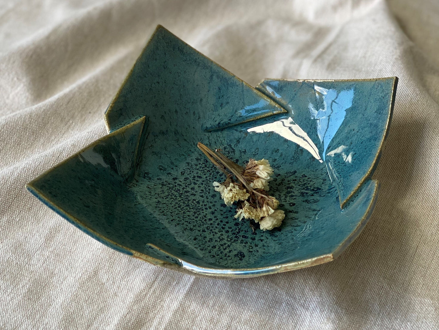 6" Turquoise Plate