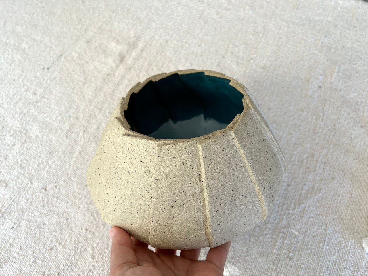 7" Multi-fold Bud Vase