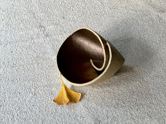 5 1/2" Gold Ceramic Cone