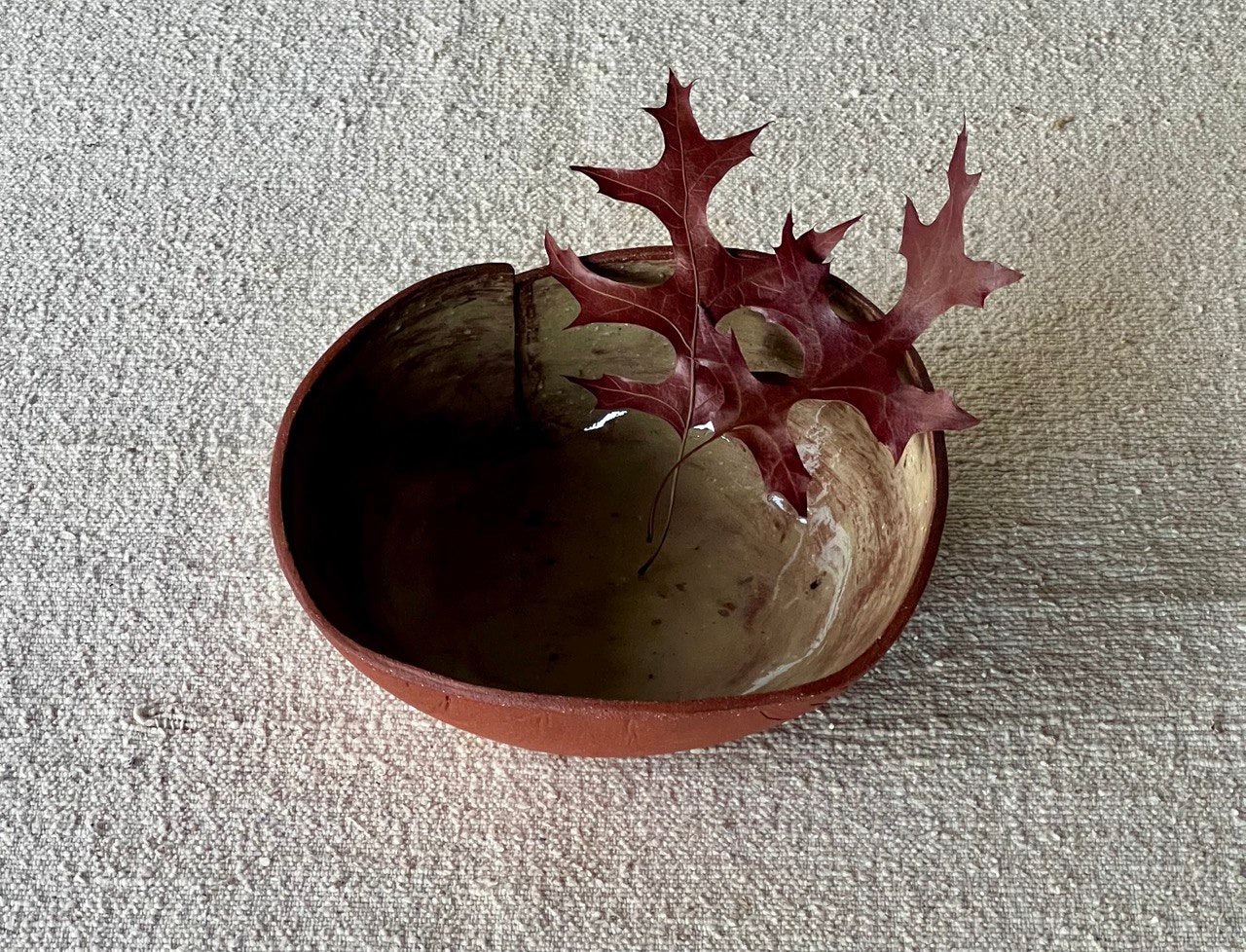 6 1/2" Red Bowl