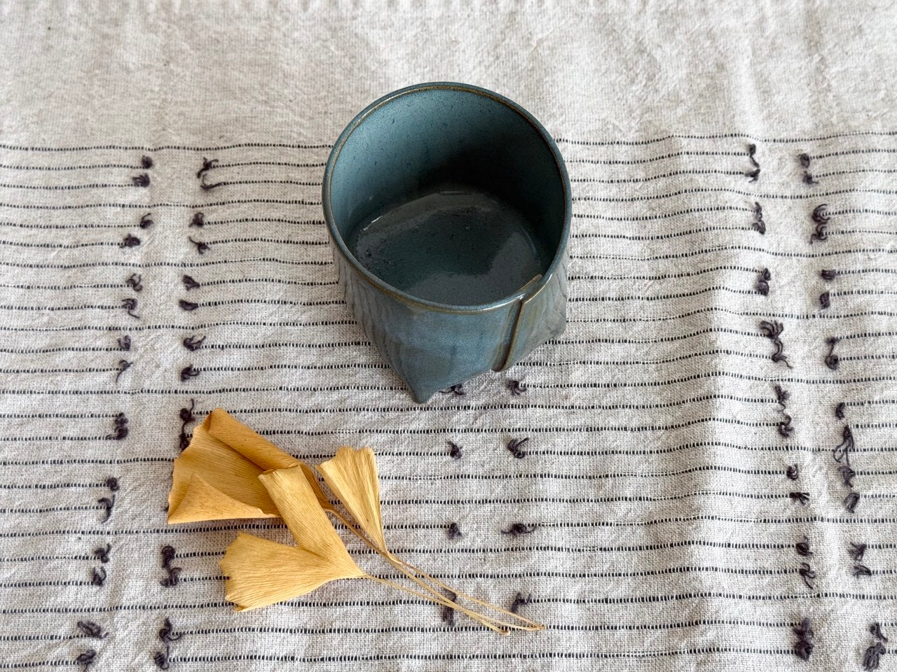 Deep Blue Yunomi | 8 oz