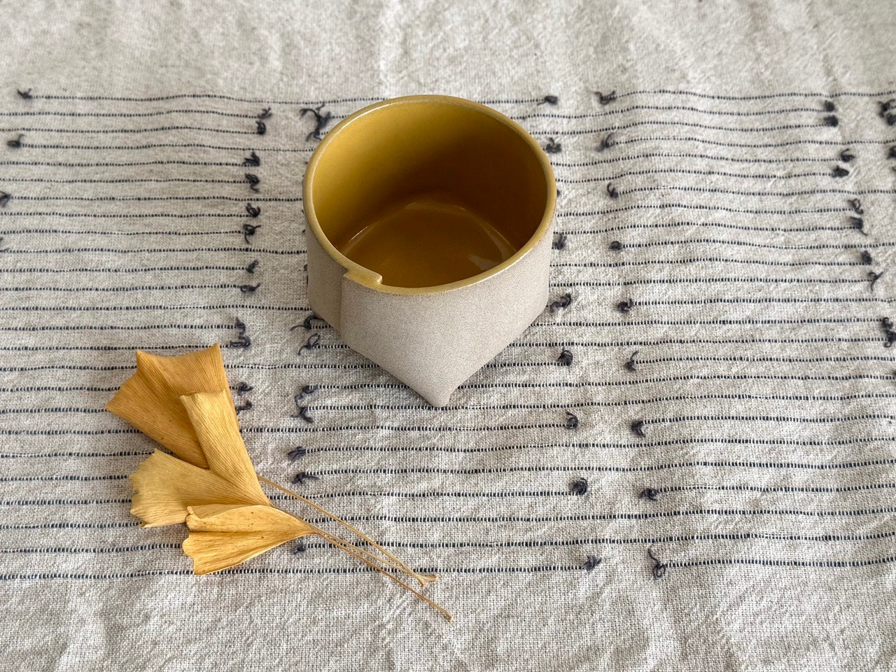 Yellow Yunomi | 8 oz