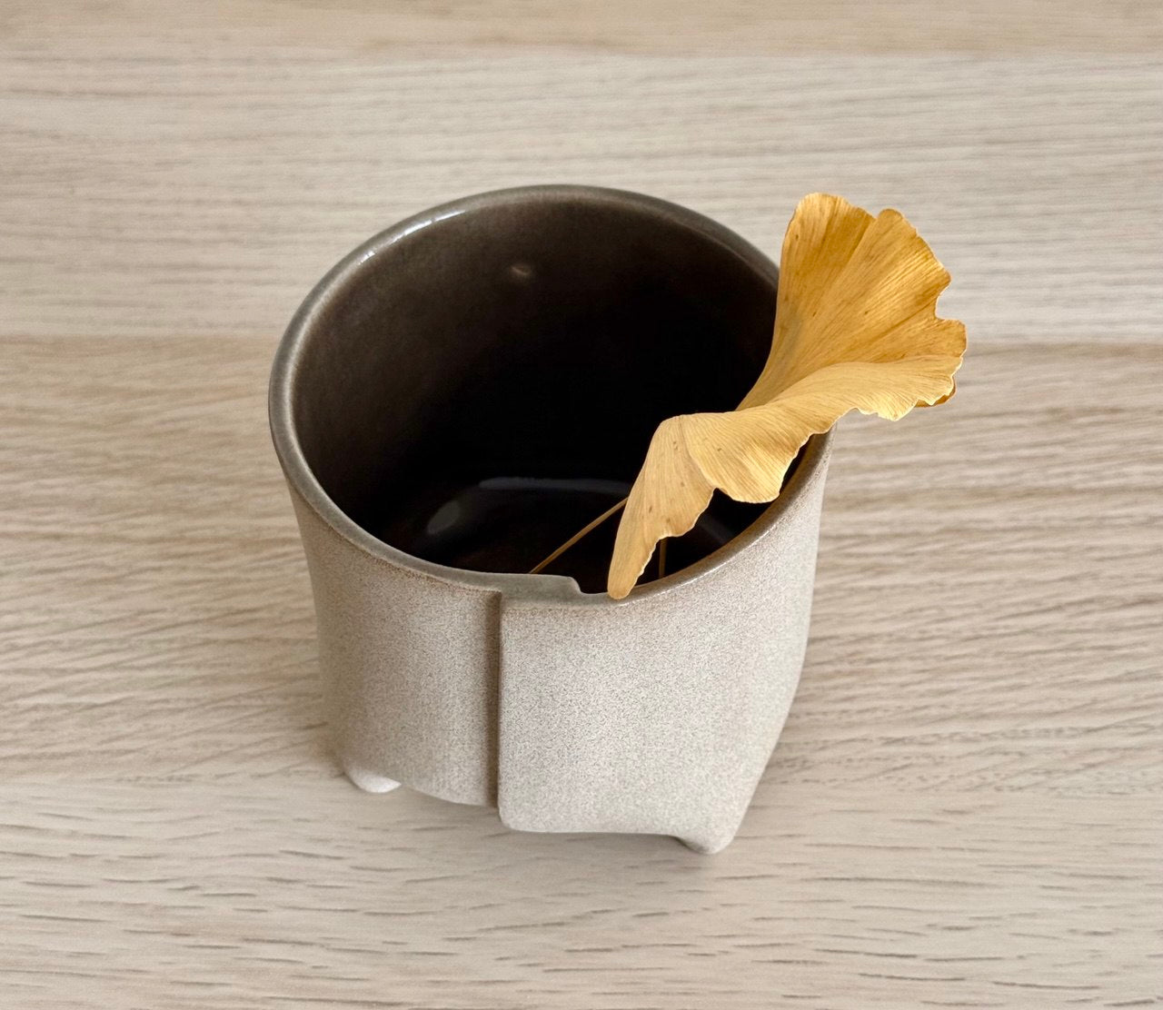 *Burnt Umber Yunomi | 9 oz