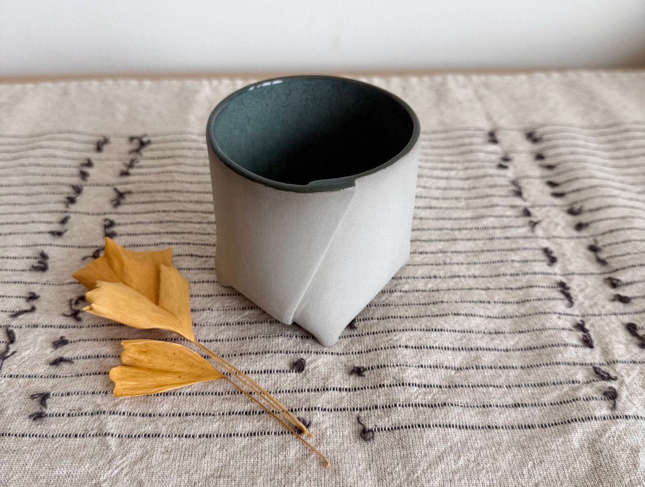 Turquoise T6 Yunomi | 8 oz