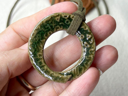 Green Loop Pendant