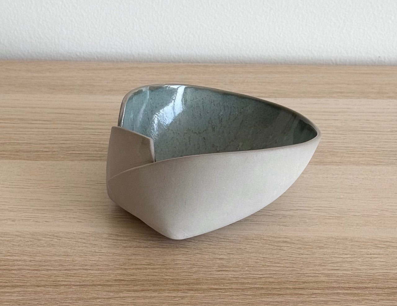 6" Turquoise 2 Cut Bowl