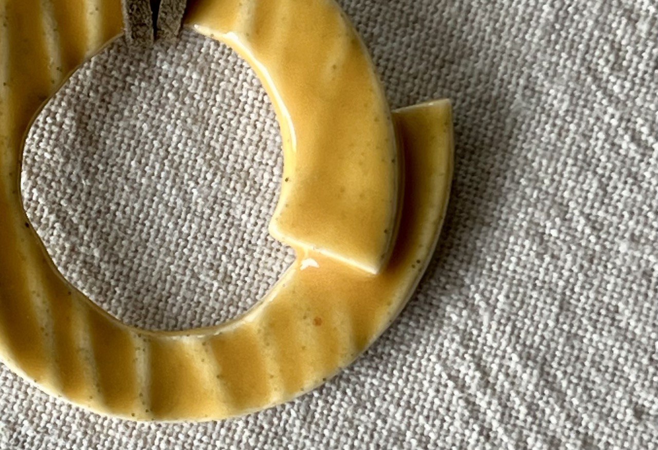 Yellow Loop Pendant