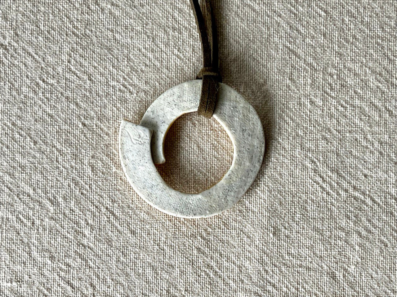 Yellow Loop Pendant