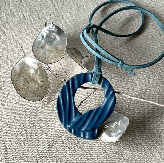 Blue Loop Pendant