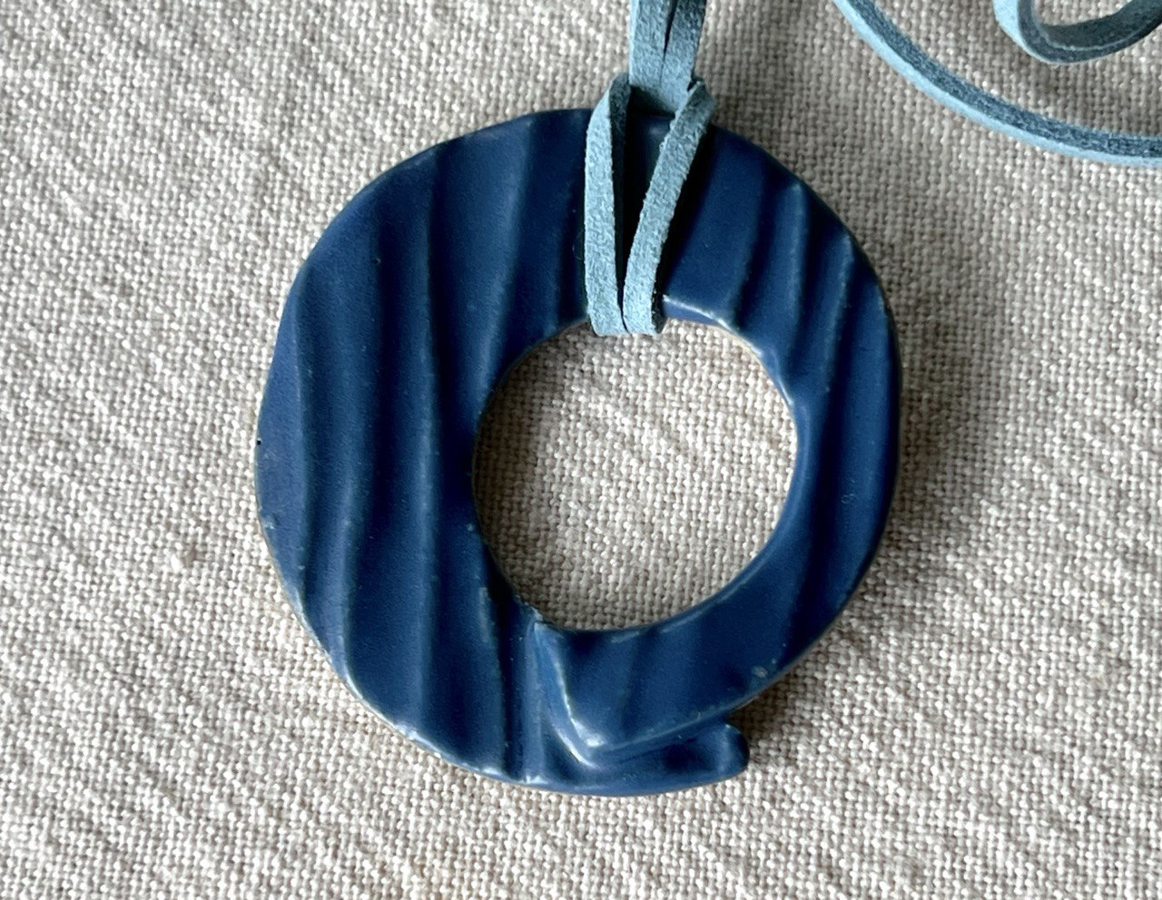 Blue Loop Pendant