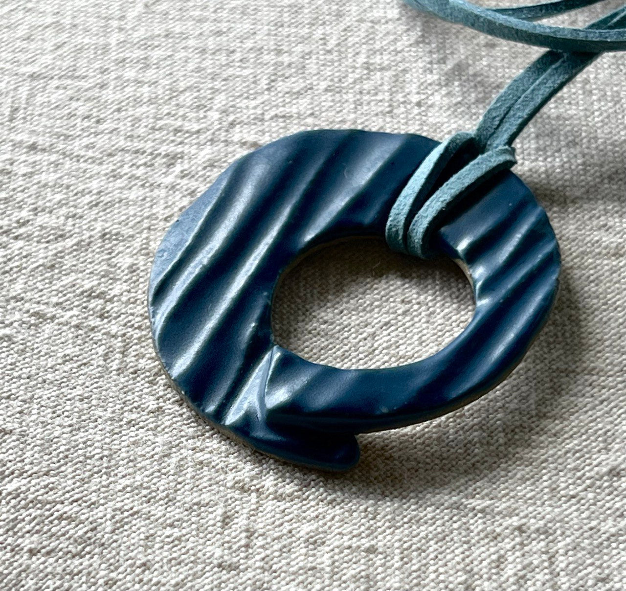 Blue Loop Pendant