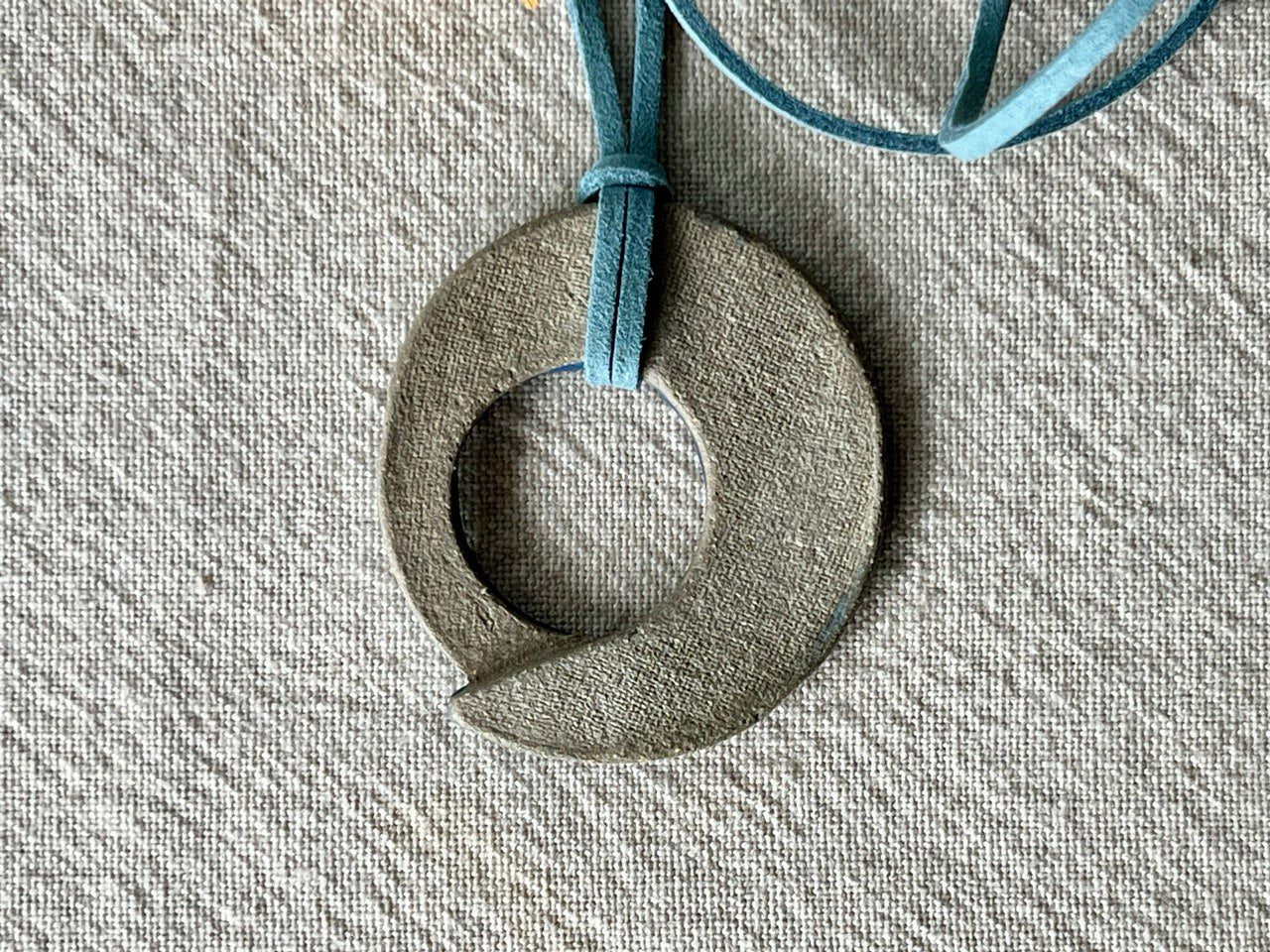 Blue Loop Pendant