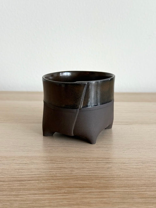 Burnt Umber Yunomi Tea Cup | 7oz