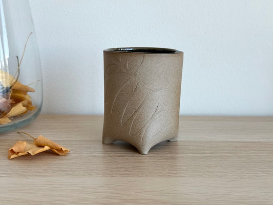 Leaf Imprint Yunomi | 12oz