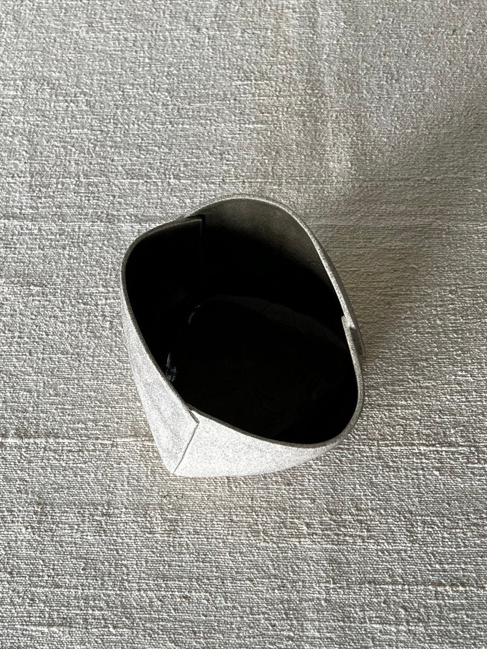 7" Grey Vessel