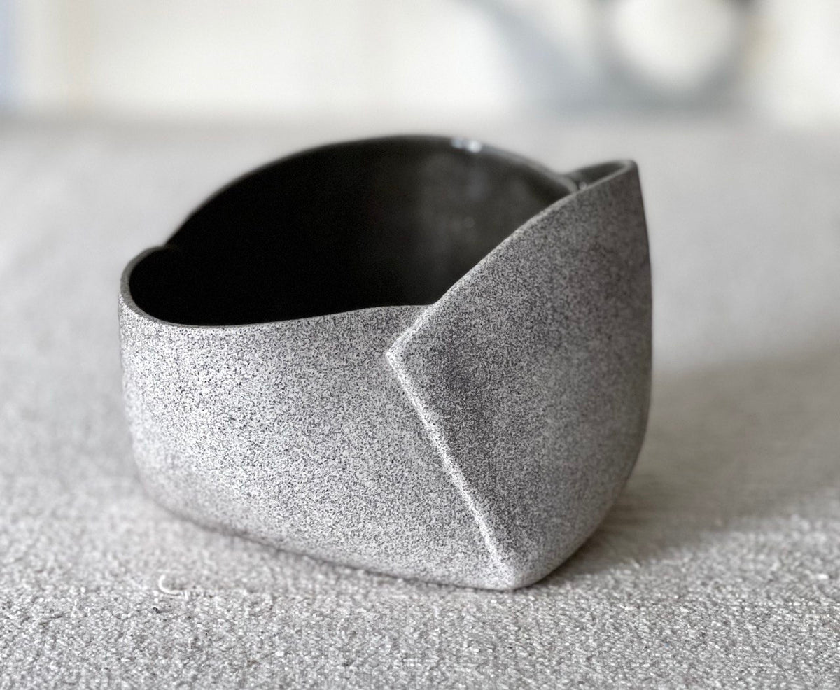 7" Grey Vessel