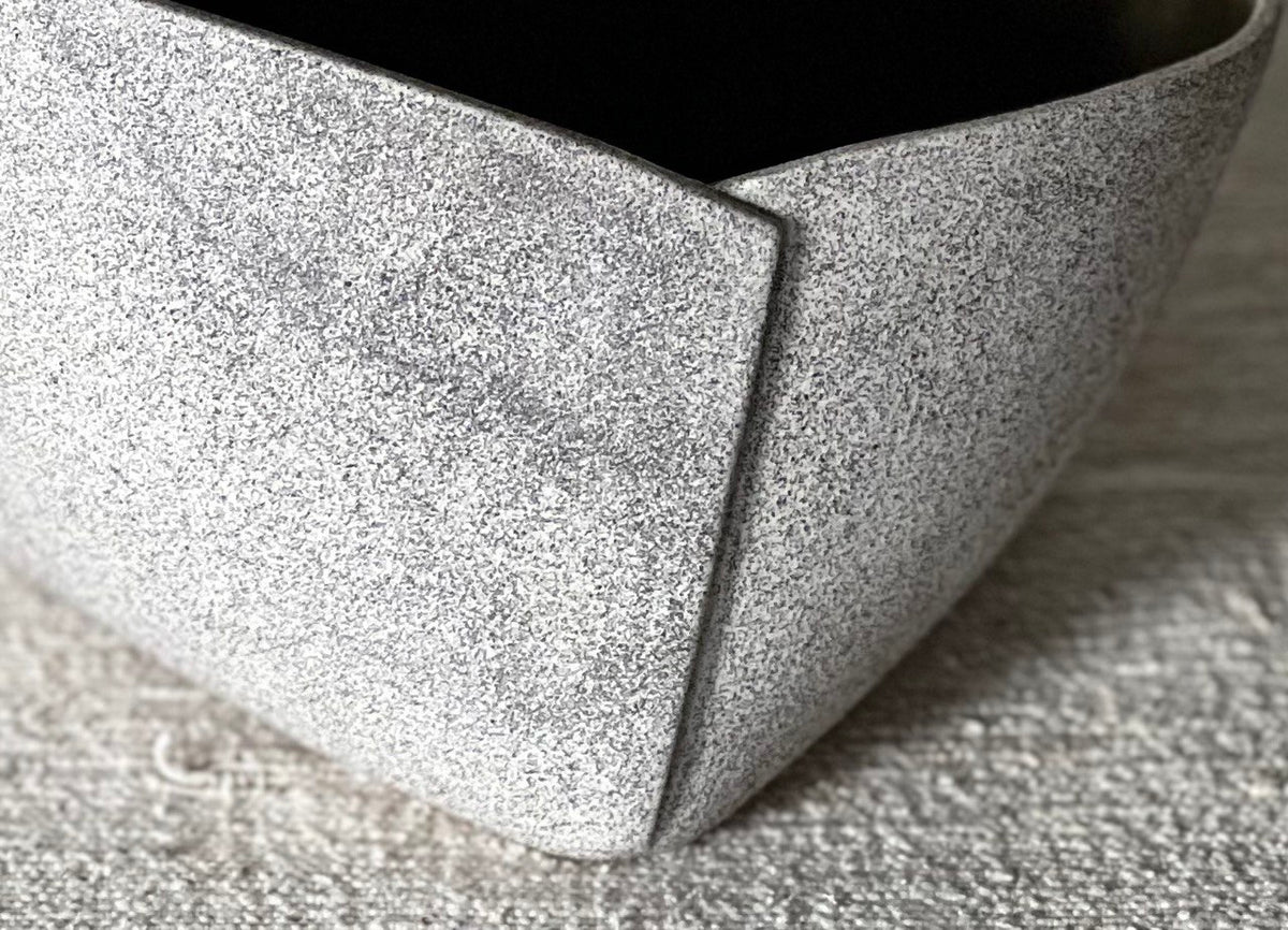 7" Grey Vessel