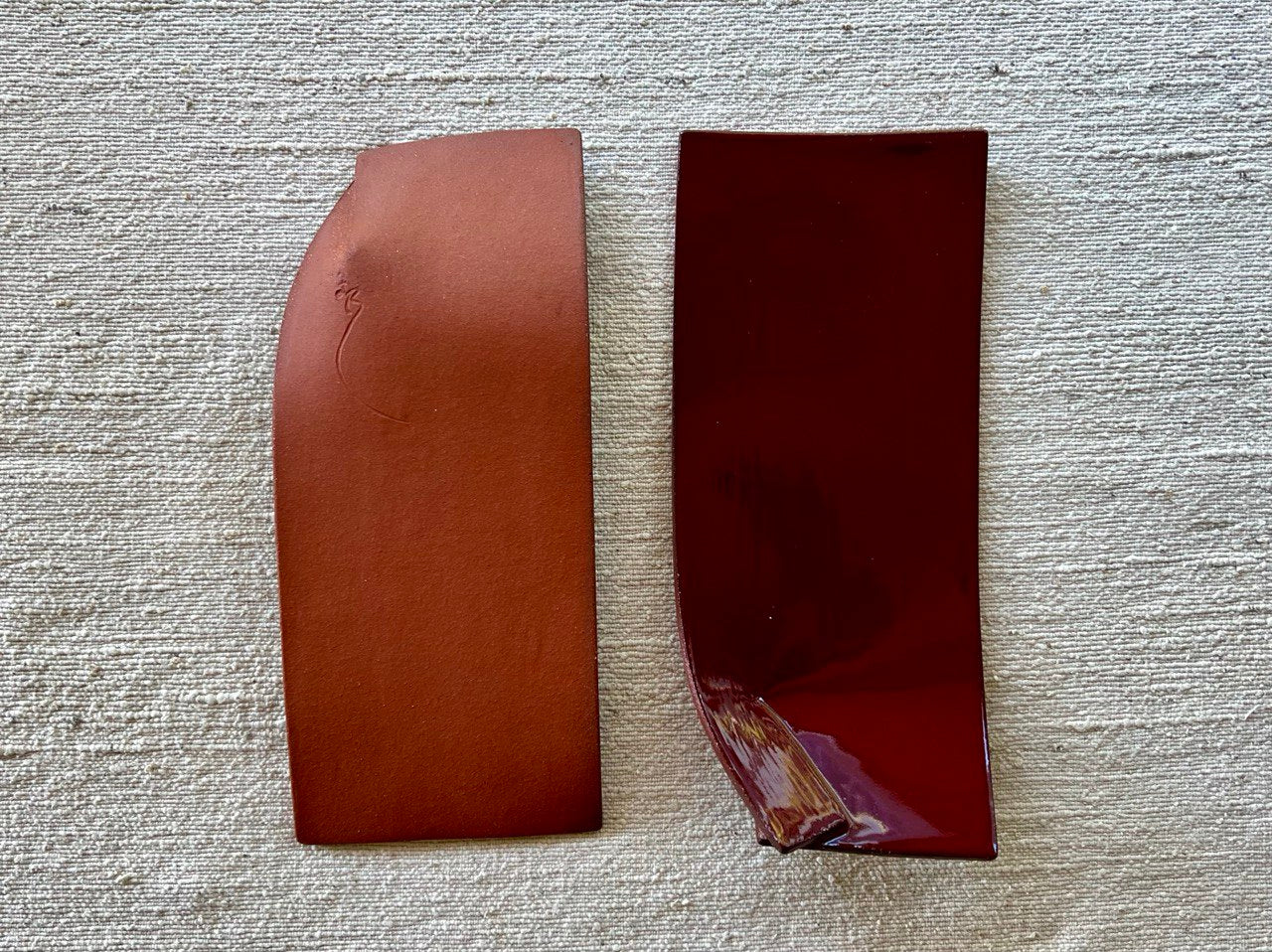 Set of 2 Red Sushi Platters